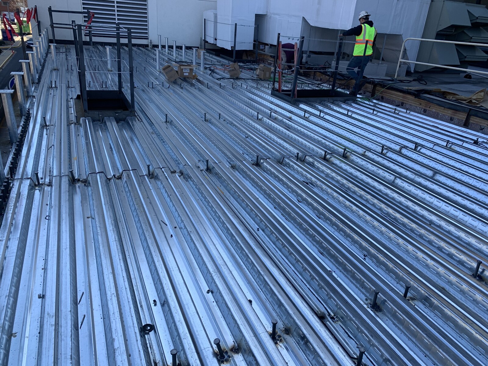 Shear Stud Installation Metro Steel Metro DC Steel Erection Company